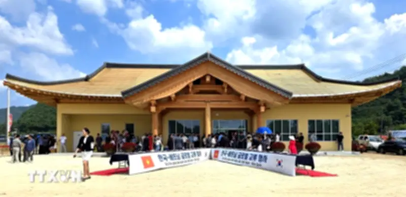 Khám phá dự án 'Làng Việt Nam' tại Bonghwa, Hàn Quốc: Cầu nối văn hóa độc đáo