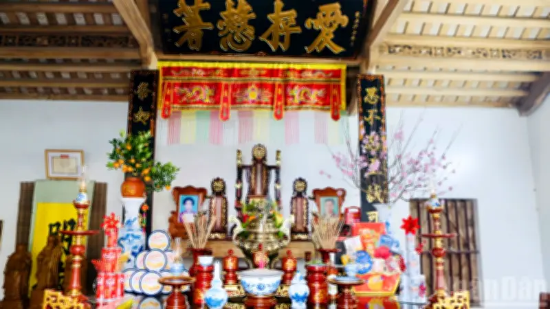 Không gian thờ tự: Nét đẹp văn hóa bền vững trong đời sống người Việt