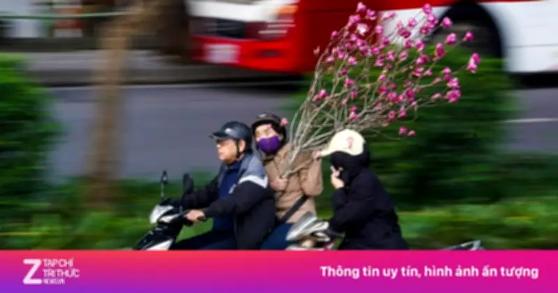 Không khí lạnh tăng cường mạnh vào đêm mùng 1 Tết, Bắc Bộ chuyển rét đậm