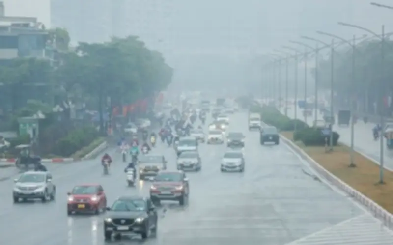 Không khí lạnh tràn về, Bắc Bộ đón mưa dông kèm nguy cơ lốc sét