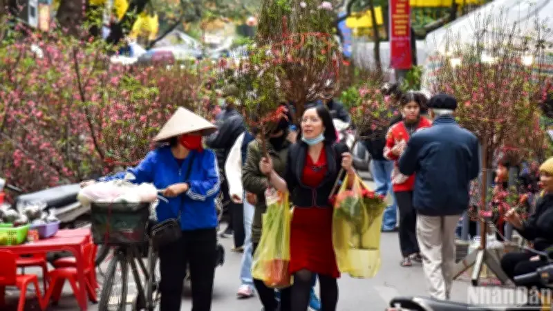 Không khí lạnh tràn về, Bắc Bộ và Bắc Trung Bộ đón Tết trong giá rét