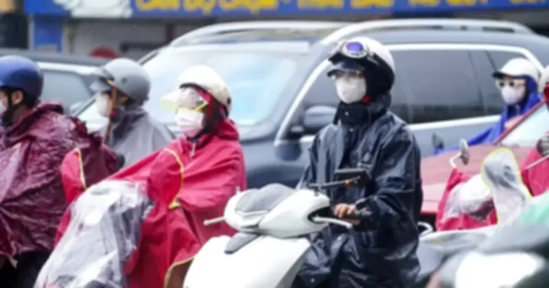 Không Khí Lạnh Tràn Về, Miền Bắc Đón Tết Với Mưa Rải Rác Và Rét Đậm