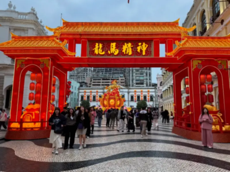 Không khí Tết Nguyên đán rộn ràng tại Macau, Trung Quốc