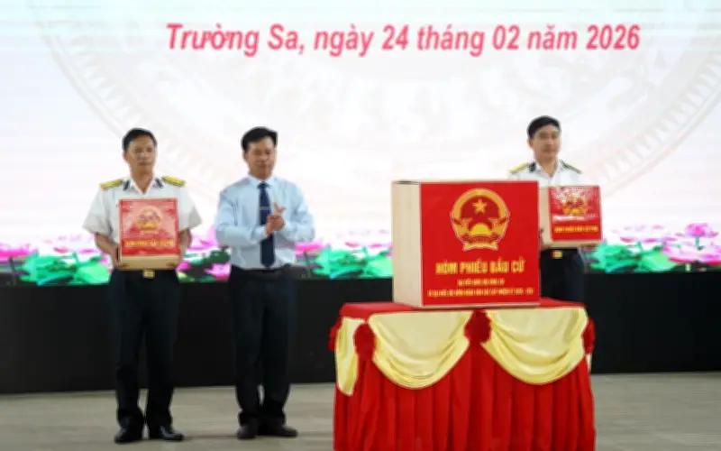 Khánh Hòa Triển Khai Bầu Cử Quốc Hội Khóa XVI Tại Đặc Khu Trường Sa