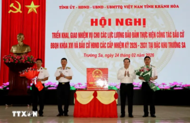 Khánh Hòa và đặc khu Trường Sa sẵn sàng công tác chuẩn bị bầu cử sớm