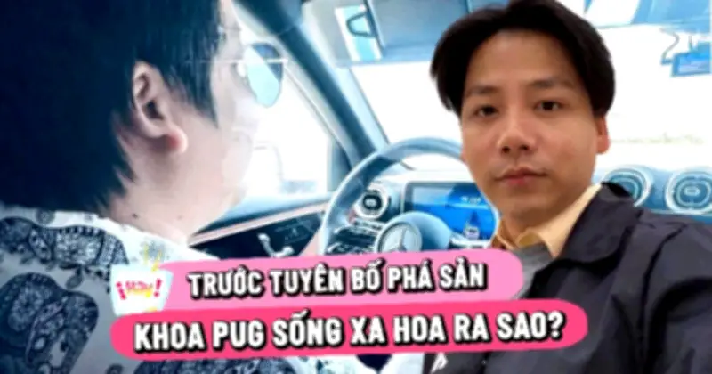 Khoa Pug tuyên bố phá sản, chia sẻ bài học tiết kiệm cho giới trẻ