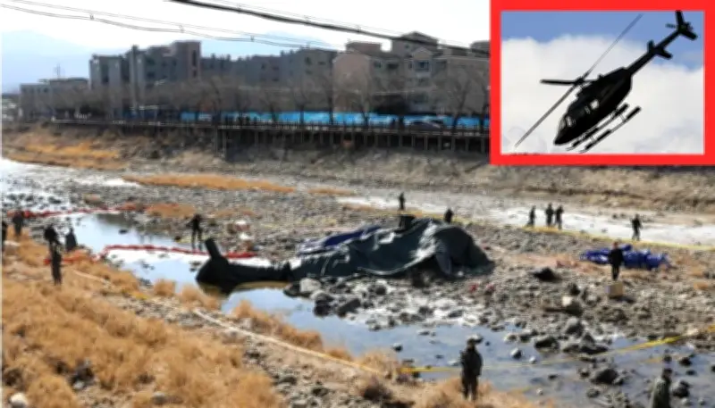 Không quân Hàn Quốc thông báo khẩn về lỗ trực thăng quân sự AH-1S Cobra