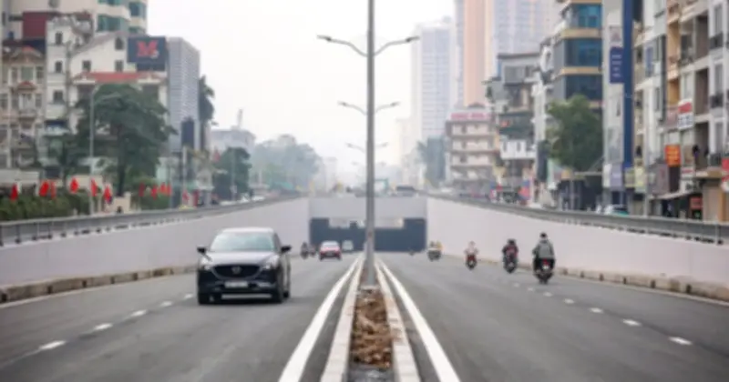 Hầm chui Kim Đồng - Giải Phóng sắp hoàn thiện, Hà Nội phân luồng giao thông tạm thời