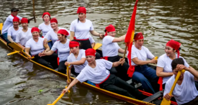 Lễ Hội Bơi Chải Xuân Bính Ngọ 2026 Sôi Động Tại Xã Giao Phúc