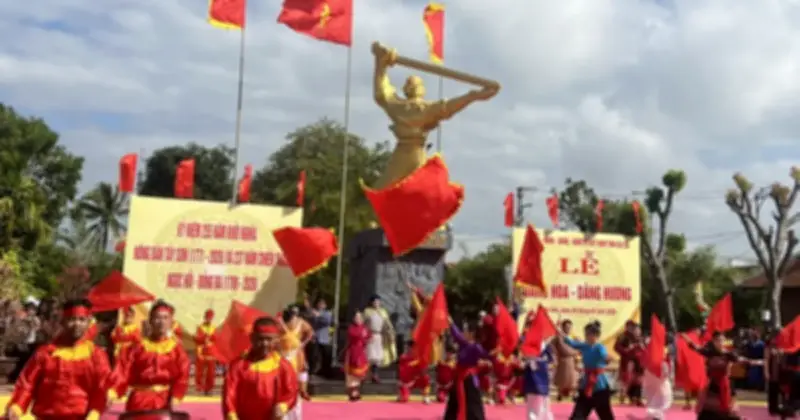 Lễ hội Đống Đa tại Gia Lai thu hút hàng ngàn người kỷ niệm chiến thắng lịch sử