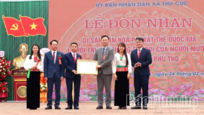 Lễ hội Tết Đổi của người Mường được công nhận là Di sản văn hóa phi vật thể quốc gia