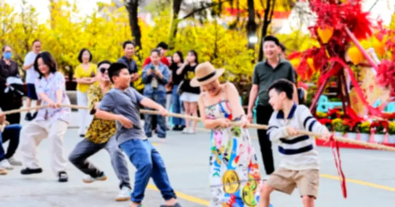 Lễ Hội Xuân Cần Giờ Sôi Động Với Trò Chơi Dân Gian Và Diễu Hành Rực Rỡ