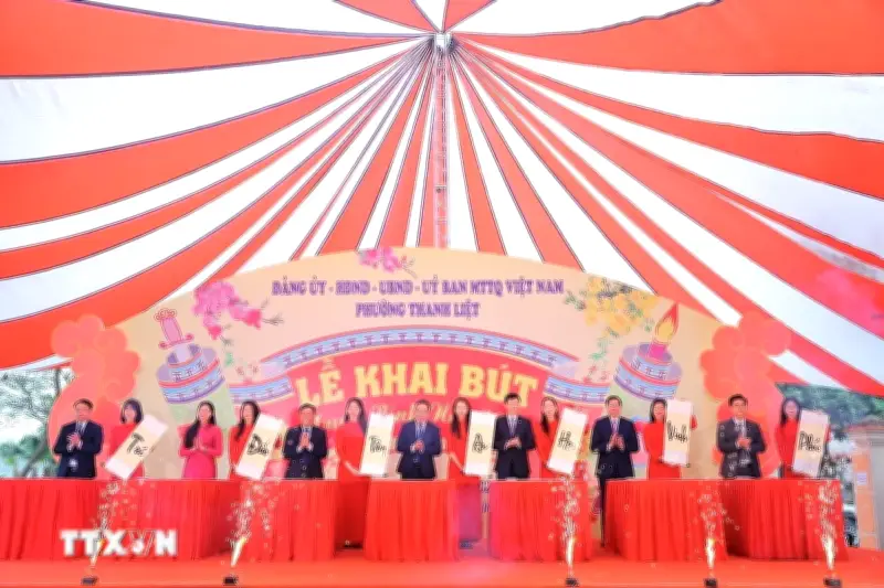 Lễ Khai Bút Xuân Bính Ngọ 2026: Nét Đẹp Văn Hóa Truyền Thống Được Gìn Giữ