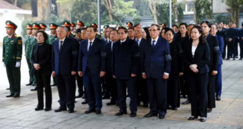 Lễ tang cấp nhà nước nguyên Phó Chủ tịch Hội đồng Bộ trưởng Đoàn Duy Thành được tổ chức trọng thể