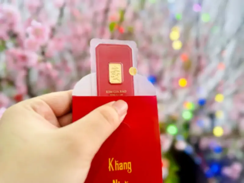 Lì Xì Tết Bằng Một Phân Vàng: Xu Hướng Mới Đầy Ý Nghĩa Và Giá Trị Tích Lũy