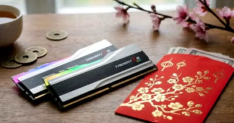 Lì Xì Tết Không Đủ Mua RAM: Cơn Sốt AI Đẩy Giá Tăng 300%