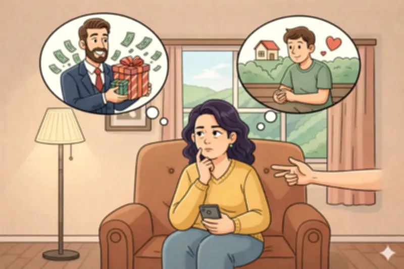 Lựa chọn tình yêu hay điều kiện: Câu chuyện rối bời của người phụ nữ 45 tuổi