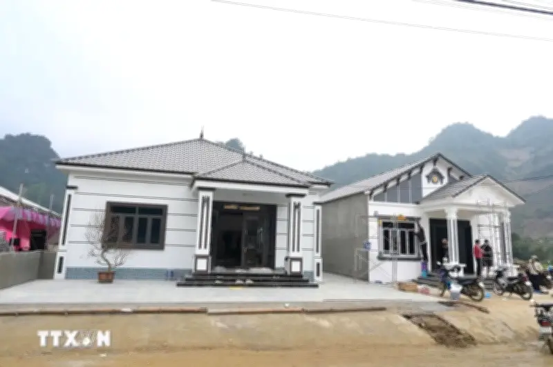 Làng Chút Hồi Sinh Sau Lũ Lịch Sử: Nhà Mới, Ruộng Xanh Đón Tết