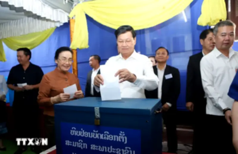 Lao Bầu Cử Đại Biểu Quốc Hội Khóa X và Hội Đồng Nhân Dân Cấp Tỉnh Khóa V