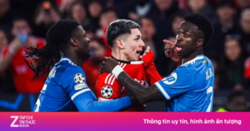Lời khai của Prestianni về vụ lăng mạ Vinicius: Nguy cơ bị cấm 10 trận từ UEFA