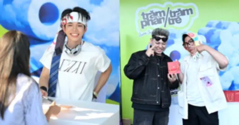 Live Session 'Trăm Phần Trăm Trẻ' tại TP.HCM: Lezii gây bão với fansign đầu tiên