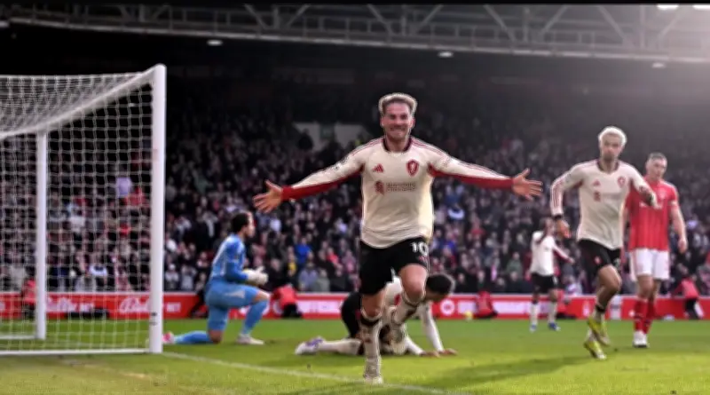 Liverpool Thoát Hiểm Ngoạn Mục Trước Nottingham Forest Với Tỉ Số 1-0