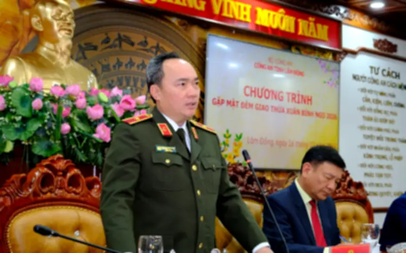 Lâm Đồng: Công an triển khai cao điểm bảo đảm an ninh trật tự đêm giao thừa Tết Bính Ngọ 2026