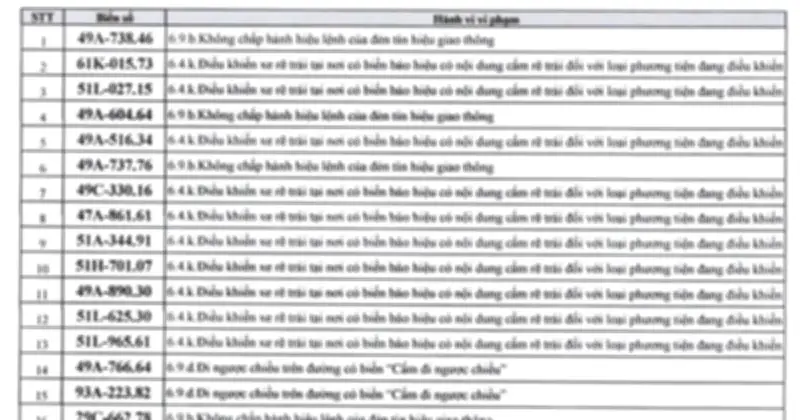 Lâm Đồng công bố kết quả giám sát vi phạm giao thông sau Tết Nguyên đán