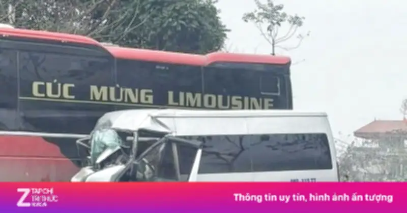 Lạng Sơn: Xe khách 16 chỗ đi sai làn đường, tông trực diện xe giường nằm khiến 6 người thương vong