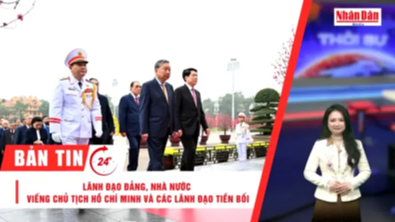 Lãnh đạo dâng hương tưởng niệm, giao thông cao điểm Tết Bính Ngọ 2026