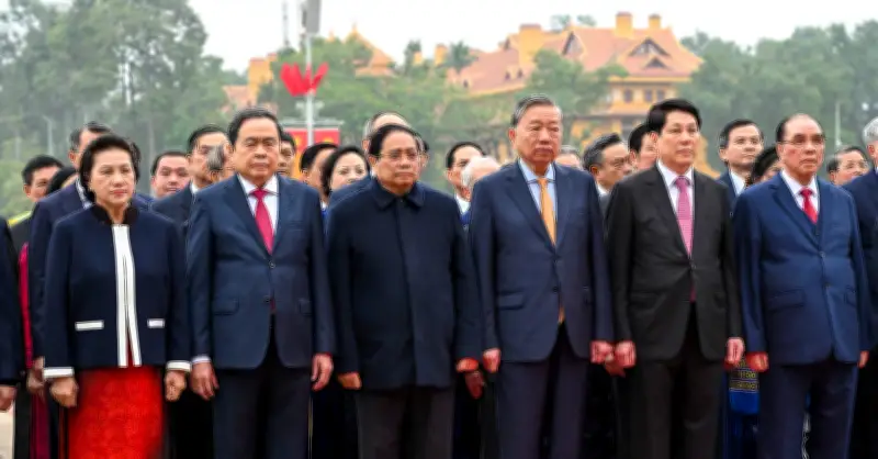 Lãnh đạo Đảng, Nhà nước viếng Chủ tịch Hồ Chí Minh nhân dịp Tết Nguyên đán