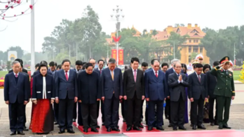 Lãnh đạo Đảng, Nhà nước viếng Lăng Chủ tịch Hồ Chí Minh và tưởng niệm Anh hùng liệt sĩ