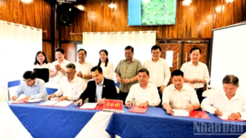 Long Bình đẩy mạnh liên kết tiêu thụ nông sản OCOP, kêu gọi đầu tư hạ tầng thương mại