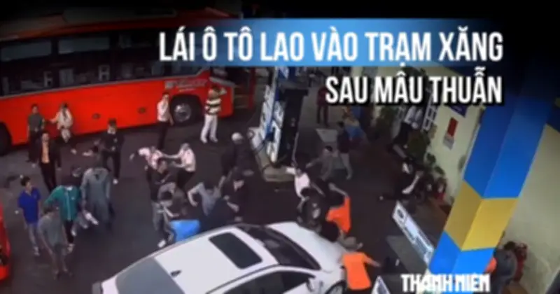 Đà Lạt: Lái xe say rượu gây náo loạn, tông 7 người tại cây xăng gần bến xe