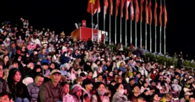 Đà Lạt rộn ràng đón giao thừa Bính Ngọ 2026 giữa tiết trời se lạnh