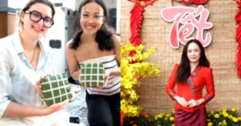 Lưu học sinh quốc tế đón Tết Việt: Trải nghiệm văn hóa và cảm nhận ấm áp gia đình