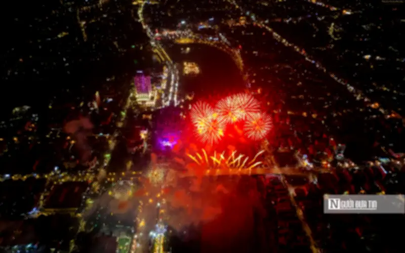 Lễ Hội Hoa Đào Xứ Lạng 2026 Khai Mạc Rực Rỡ Với Pháo Hoa Nghệ Thuật Đầu Tiên