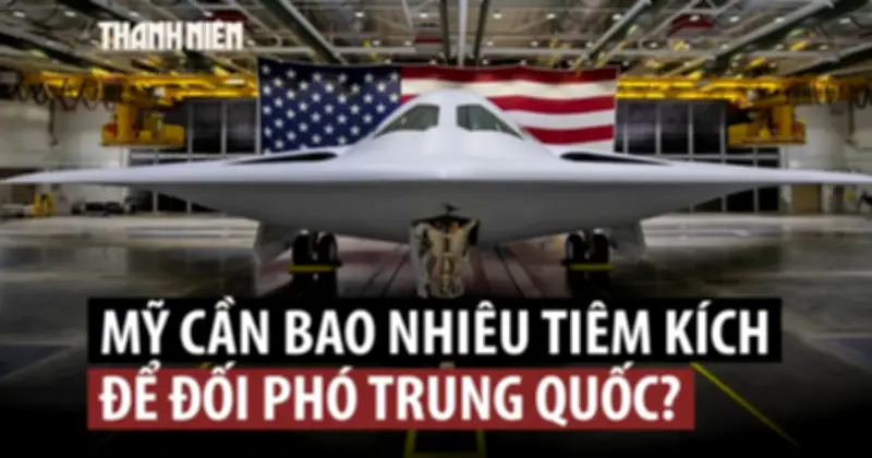 Mỹ cần bao nhiêu chiến đấu cơ thế hệ 6 để đối phó với Trung Quốc?