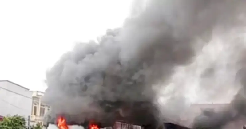 Cháy lớn tại nhà tình thương nuôi trẻ khuyết tật ở Bắc Ninh, may mắn không có thiệt hại về người