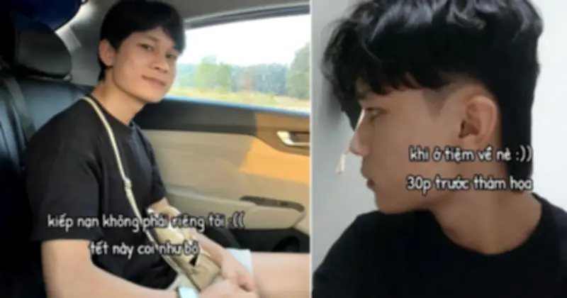 Cận Tết, chàng trai làm tóc gặp thảm họa, 3 triệu người xem TikTok thương cảm