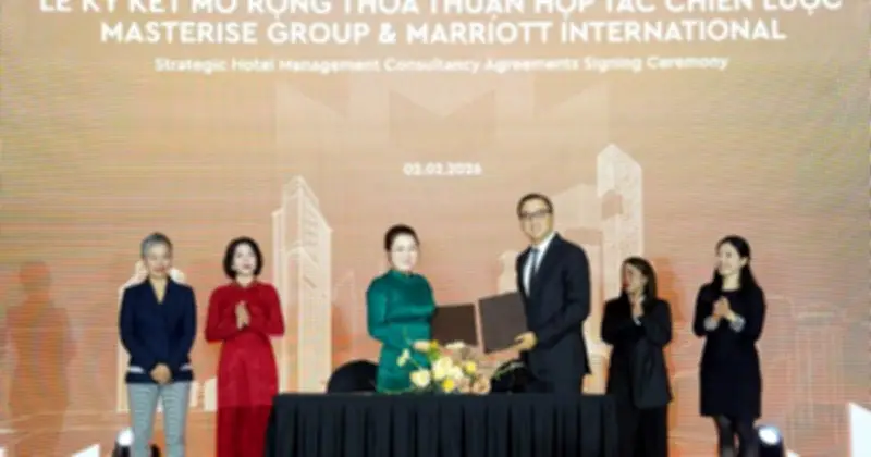 Masterise Group hợp tác chiến lược với Marriott International, mở rộng hệ sinh thái khách sạn tại Việt Nam
