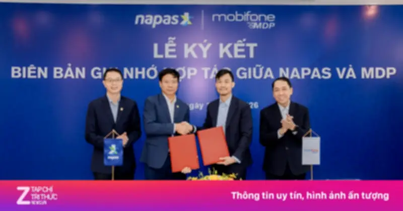 MDP và NAPAS ký kết hợp tác thúc đẩy hạ tầng thanh toán quốc gia