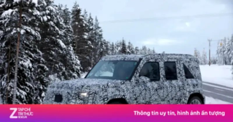 Mercedes-Benz 'Tiểu G-Class' Lộ Diện: Xe Điện Thuần, Có Thể Thêm Bản Xăng