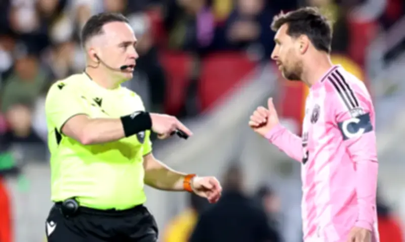 Messi được minh oan trong vụ đối chất trọng tài MLS, không vi phạm quy định