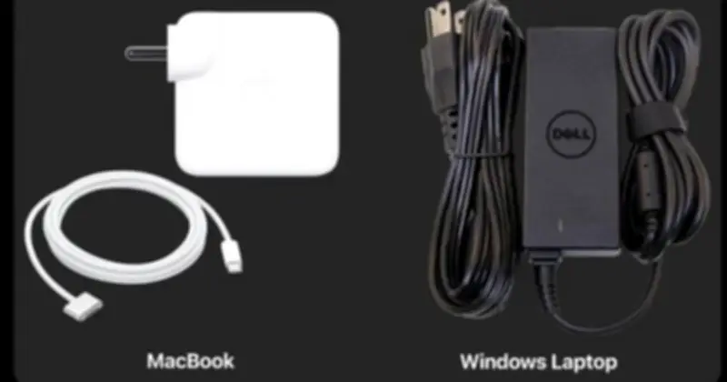 Microsoft 'nóng mặt' vì laptop Windows bị chê thua MacBook chỉ vì cục sạc