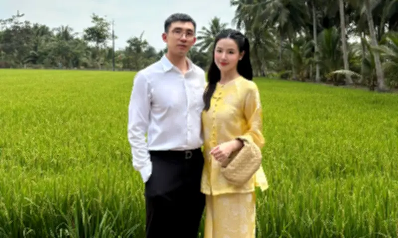 Midu đón Tết Bính Ngọ ấm cúng bên gia đình chồng ở Tây Nam Bộ