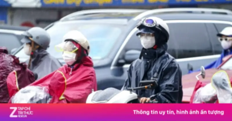 Miền Bắc đón Tết trong giá rét, mưa nhỏ từ đêm Giao thừa đến mùng 3