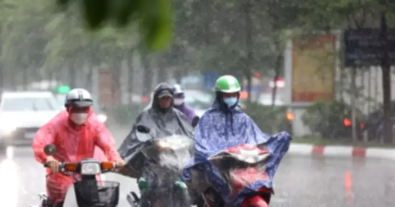 Miền Bắc tiếp tục mưa dông, đề phòng lốc sét và gió giật mạnh trong ngày 25/2