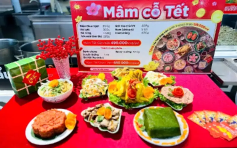 Mâm Cỗ Cúng Tết Đắt Khách, Đặt Hàng Dịp Đầu Năm 2026