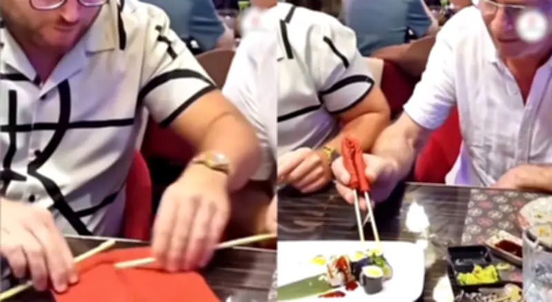 Mẹo Dùng Đũa Thần Kỳ: Chiếc Khăn Nhỏ Giúp Khách Tây Gắp Đồ Như Người Châu Á